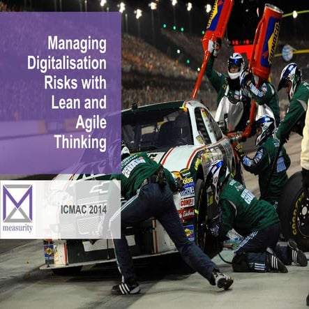 Managing Digitalisation Risks with Lean and Agile Thinking