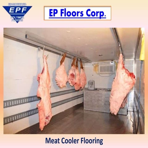 Meat cooler flooring | PPT