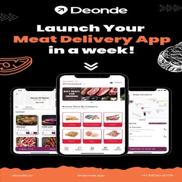 Launch Your Meat Delivery App in Just 1 Week! 🥩