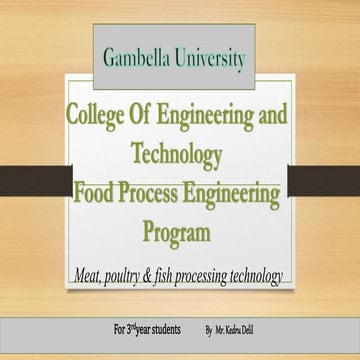 Sanitation and hygiene in meat processing.pptx
