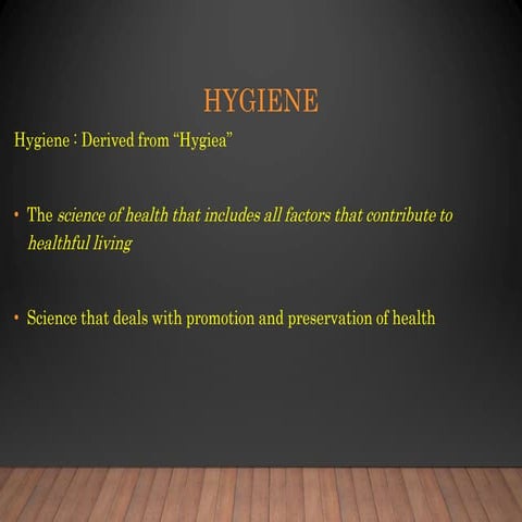 MEAT HYGIENE Basic Information for students