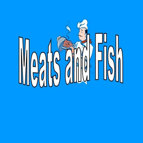 Meats fish-esl | PPT