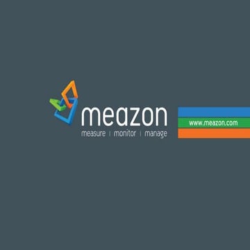 Meazon energy submetering_portfolio