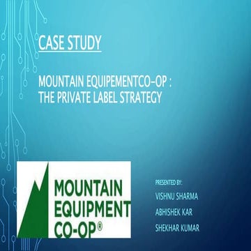 mountain equipement co-op 