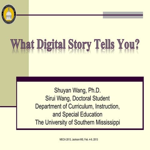 Digital Storytelling Training