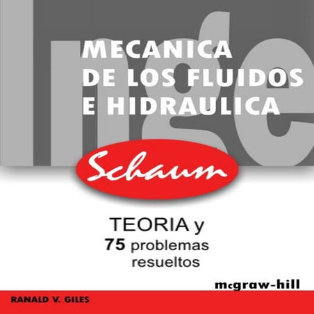 Mecanica de fluidos e hidraulica schaum
