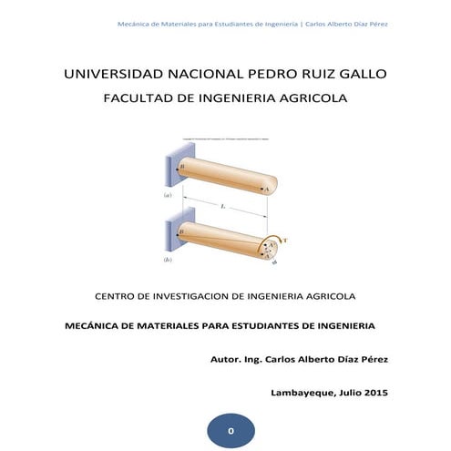 Mecanica de materiales unprg