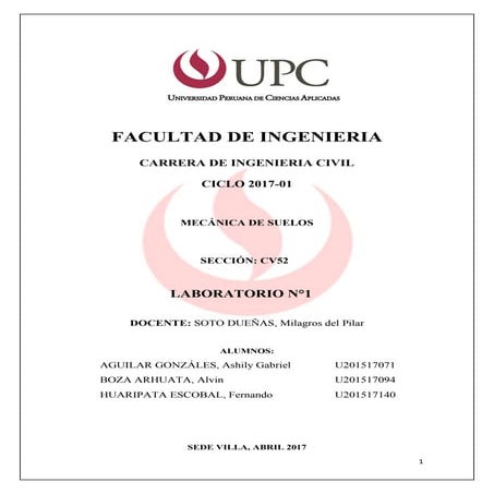 LABORATORIO_1 MECÁNICA SUELOS