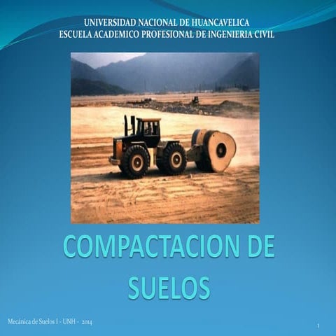 compactaciones de los suelos