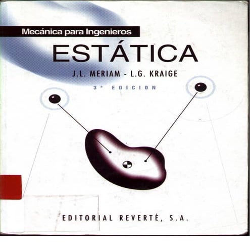 Mecanica para ingenieros  estatica 3ra ed (meriam y kraige)