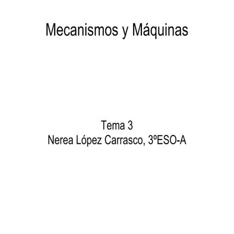 Mecanismos