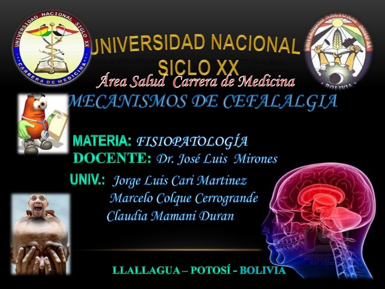 Mecanismos de cefalalgia