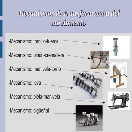 movement transformation mechanisms in spanish | ODP