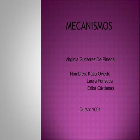 Mecanismos 