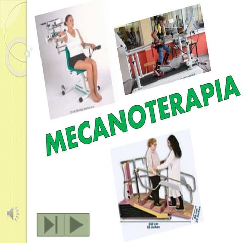Mecanoterapia