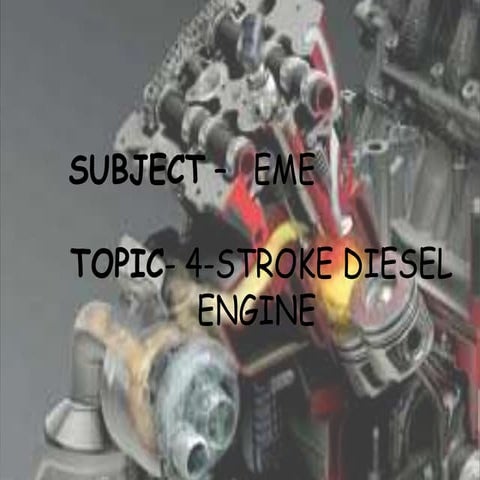 4-stroke Diesel Engine