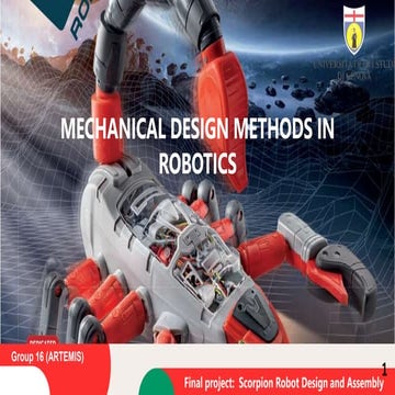 MECHANICAL DESIGN METHODS IN ROBOTICS.pptx