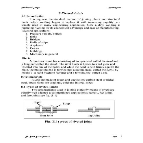 MET 304 Mechanical joints riveted_joints