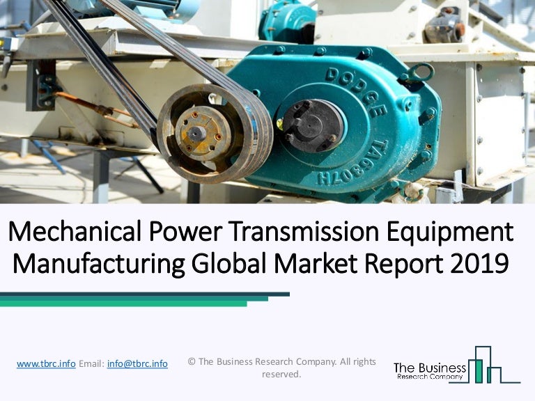 Mechanical Power Transmission Equipment Manufacturing Market Size,