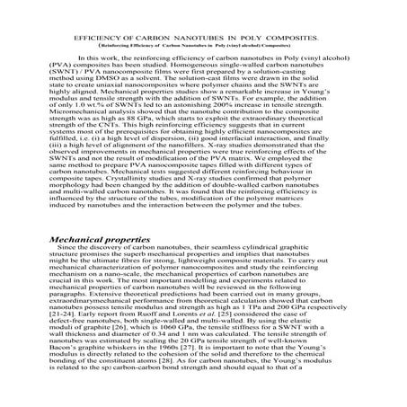 Mechanical properties