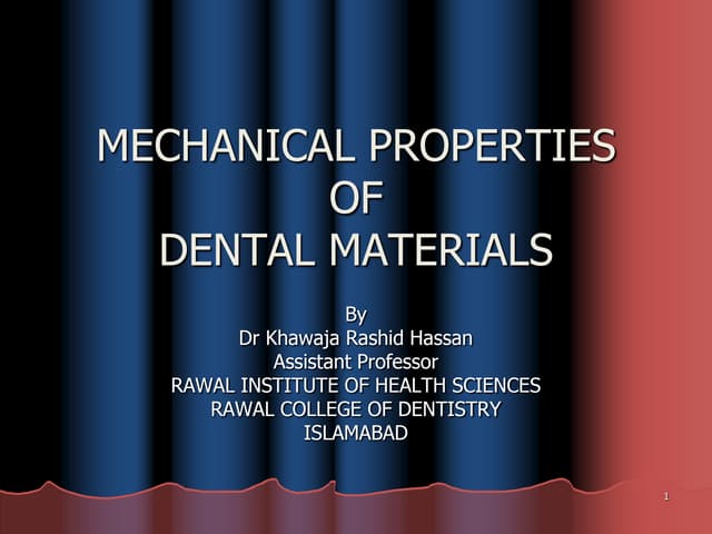 Mechanical properties 2