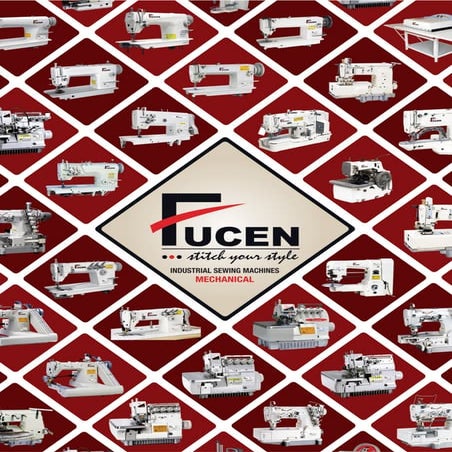 Mechanical sewing machines