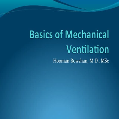 Mechanical Ventilation