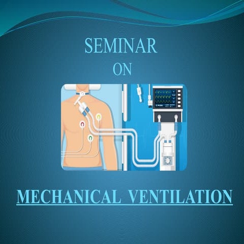 Mechanical ventilation, also known as respirator or breathing machine therapy...