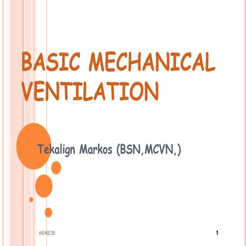 MECHANICAL VENTILATION Tek.ppt Jiregna Eticha