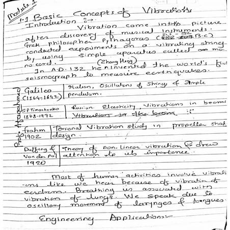 Mechanical Vibrations 