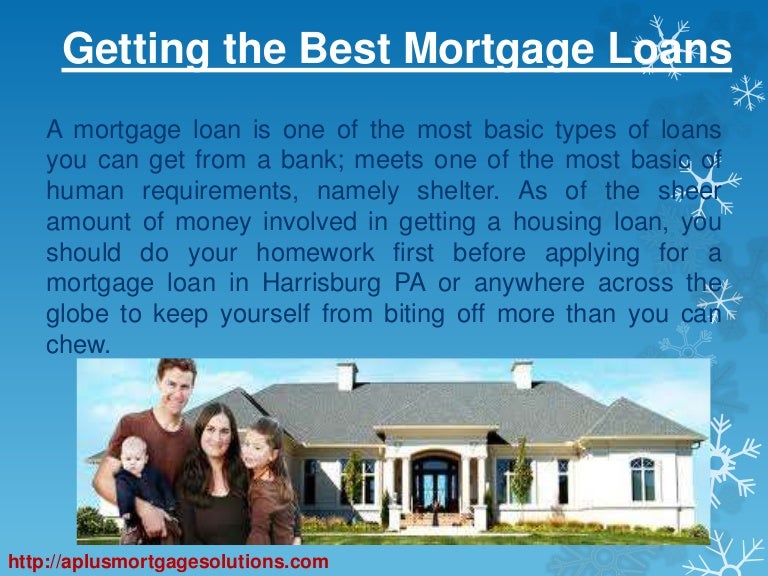 Mechanicsburg PA Mortgage Loans
