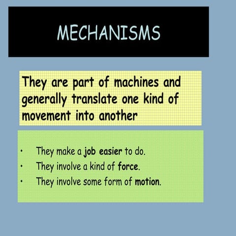 Mechanisms - description v3