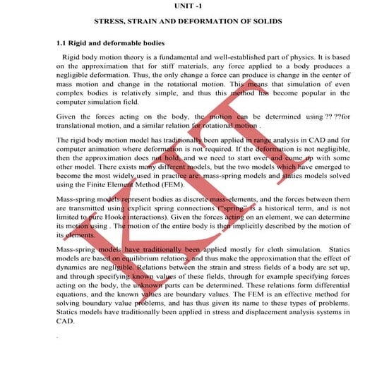 Mech CE6306 som_notes