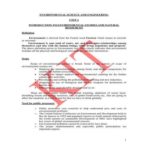 Mech GE6351 ESE_notes