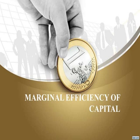 marginal efficiency of capital