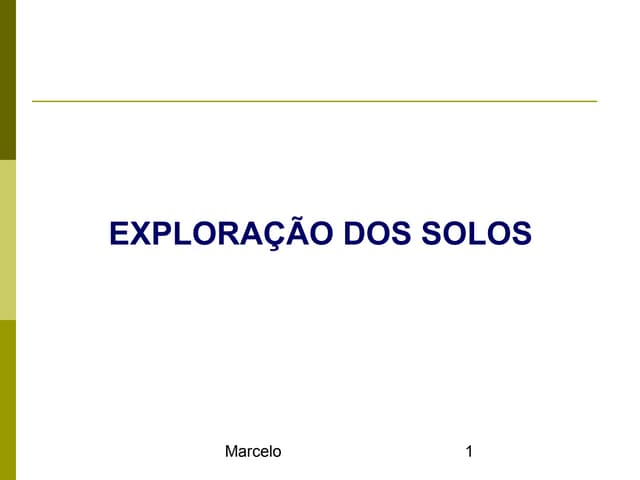 Mecânica dos solos – aula 5