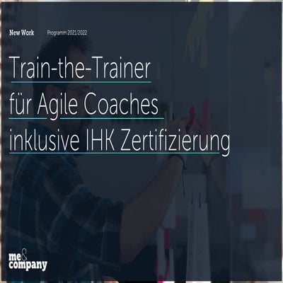 Agile Coach Ausbildung 2022 