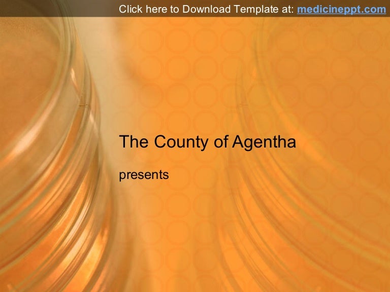 Petri Dish PowerPoint Presentation Template