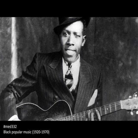 Med332 black popular music (1920-1970)