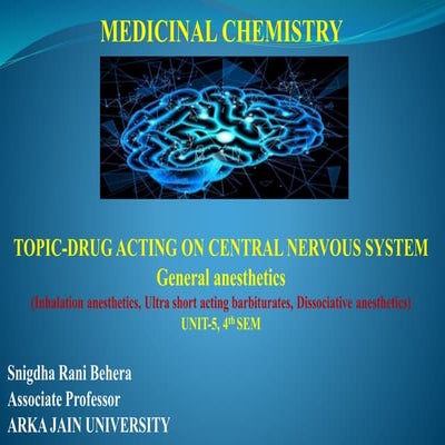 Medicinal chemistry unit-5 ,4th semester