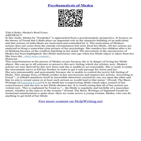 medea and feminism | ODT