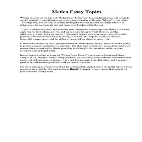 Medea Essay Topics.pdf