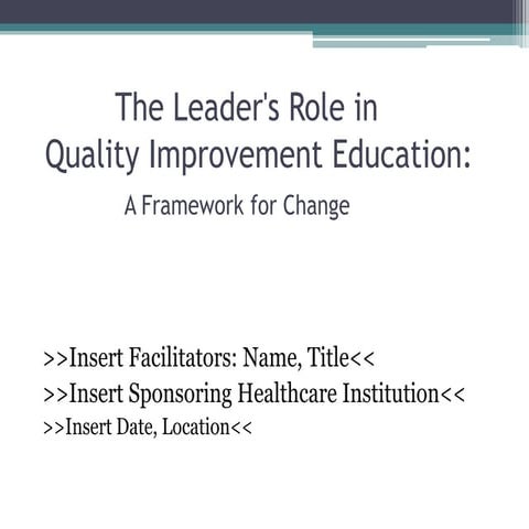 educational leadership MedEdPORTAL QI Ldsp.ppt