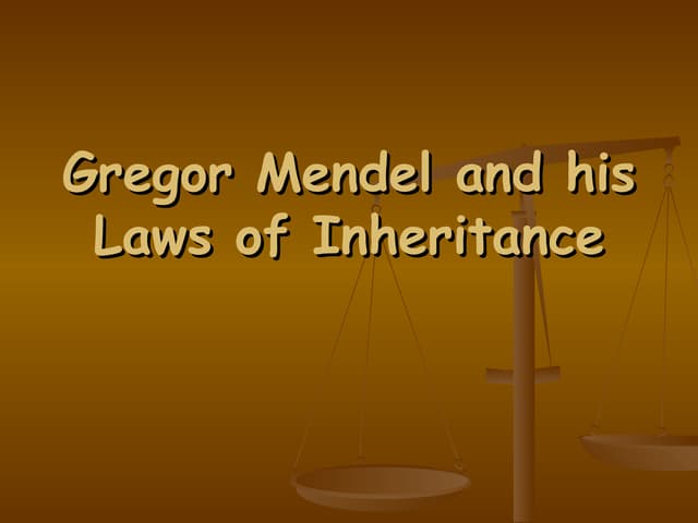 Medels laws