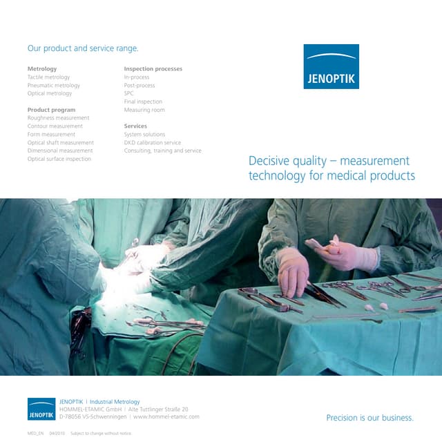 APLICACIONES MEDICAS JENOPTIK