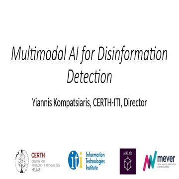 Multimodal AI for Disinformation Detection: from Deep Learning to Foundationa...