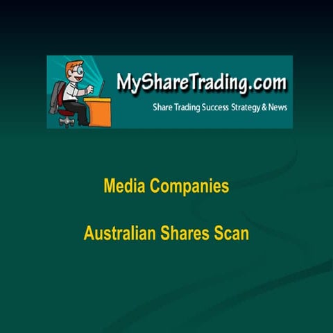 Media - Australian Shares Scan