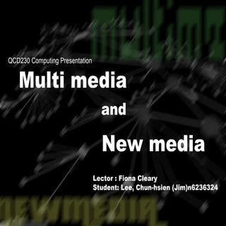 New Media & Multimedia