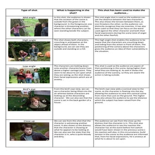 Film shots and their effect on the ...