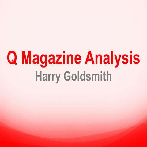 Q Magazine Analysis